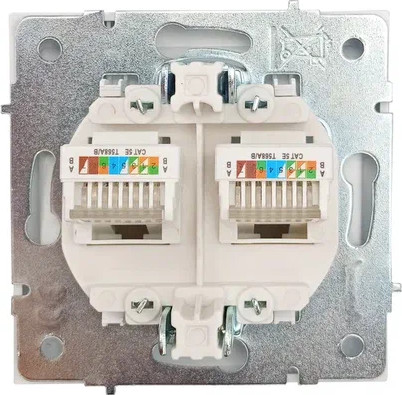 Изображение товара Розетка Lezard Zima 704-0288-141 (белый)