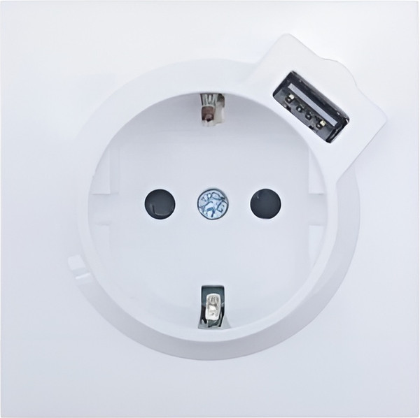 Изображение товара Розетка Lezard Zima 704-0288-181 (белый)