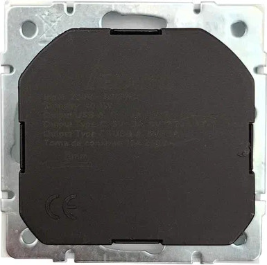 Изображение товара Розетка Lezard Zima 704-0288-181TC (белый)