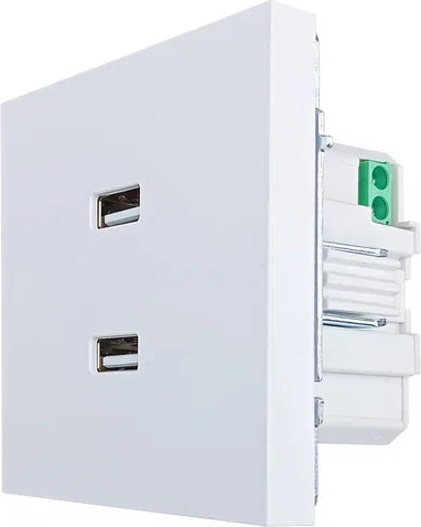 Изображение товара Розетка Lezard Zima 704-0288-192 (белый)