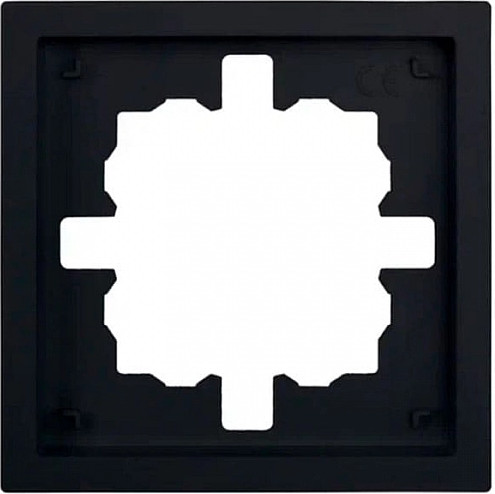 Изображение товара Рамка для выключателей и розеток Lezard Zima 704-4200-146 (черный бархат)
