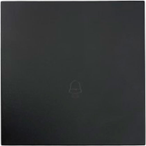 Изображение товара Кнопка звонка Lezard Zima 704-4288-103QC (черный бархат)