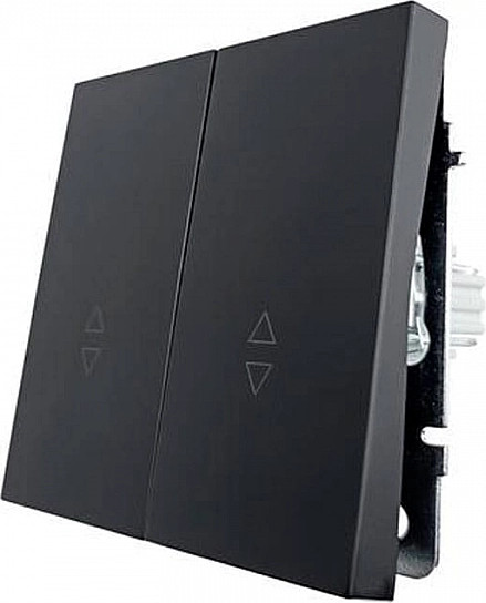 Изображение товара Выключатель Lezard Zima 704-4288-106QC (черный бархат)