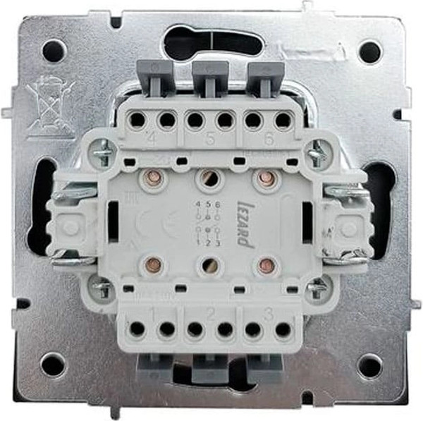 Изображение товара Выключатель Lezard Zima 704-4288-106QC (черный бархат)