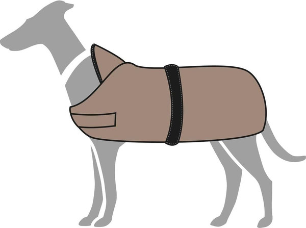 Изображение товара Попона для животных HUNTER Dog Coat Denali 60см / 62930 (бежевый)