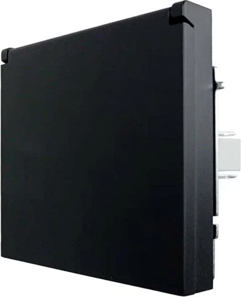 Изображение товара Розетка Lezard Zima 704-4288-123BQC (черный бархат)