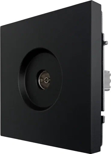 Изображение товара Розетка Lezard Zima 704-4288-129 (черный бархат)