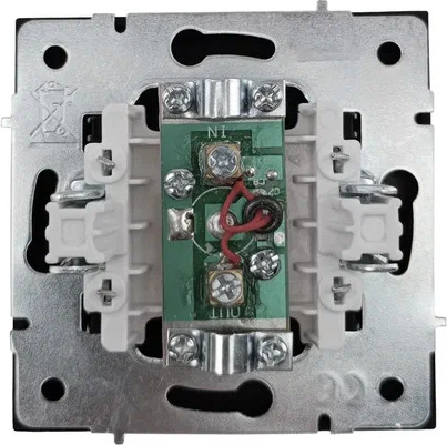 Изображение товара Розетка Lezard Zima 704-4288-129 (черный бархат)