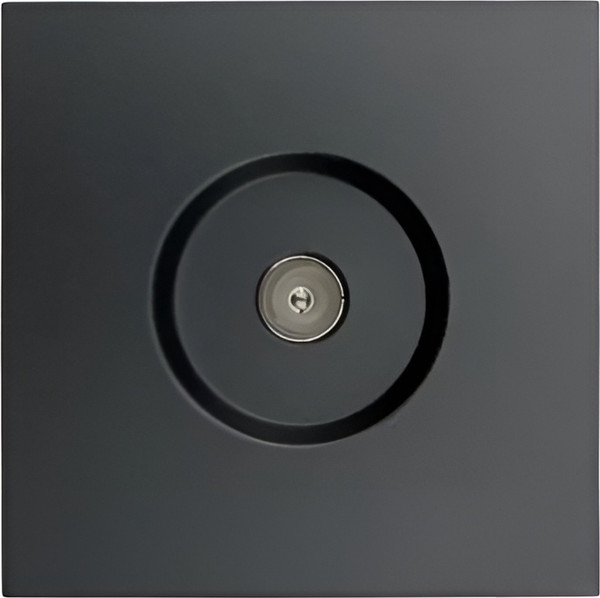 Изображение товара Розетка Lezard Zima 704-4288-129 (черный бархат)