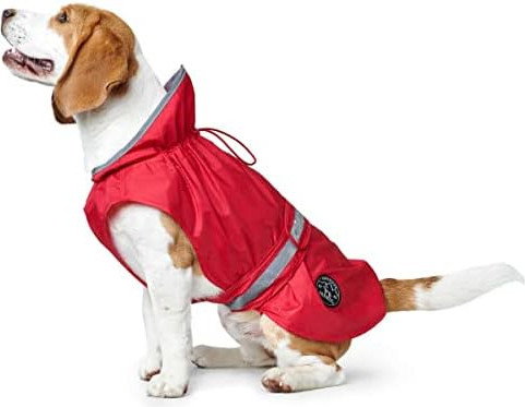 Изображение товара Дождевик для животных HUNTER Coat Uppsala Rain 25 / 66246 (красный)