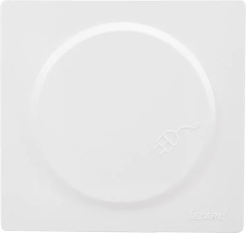 Изображение товара Розетка Lezard Leto 752-0200-123B (белый)