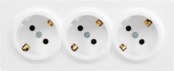 Изображение товара Розетка Lezard Leto 752-0200-127BUP (белый)