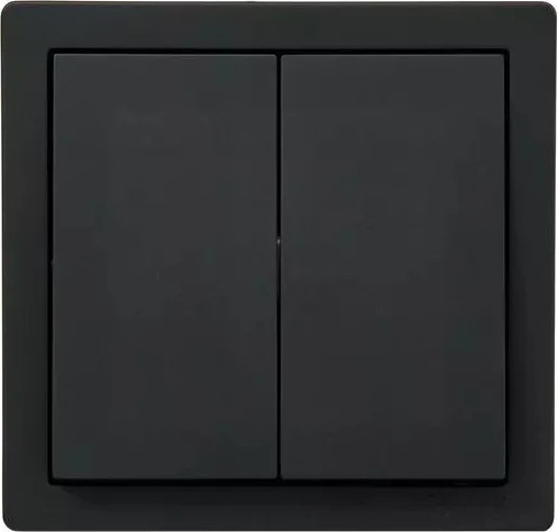 Изображение товара Выключатель Lezard Leto 752-4200-101 (черный бархат)