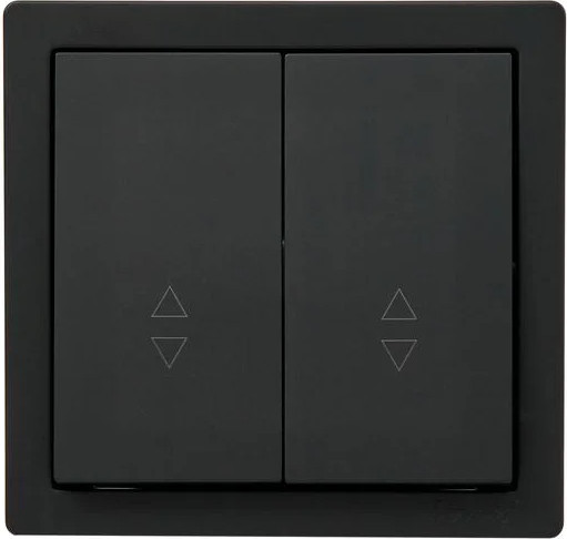 Изображение товара Выключатель Lezard Leto 752-4200-106 (черный бархат)