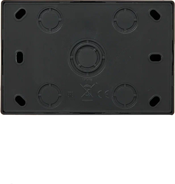 Изображение товара Розетка Lezard Leto 752-4200-127B (черный бархат)