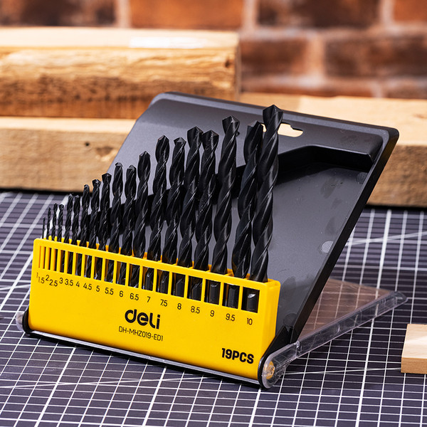 Изображение товара Набор сверл Deli EDH-MHZ019-ED1