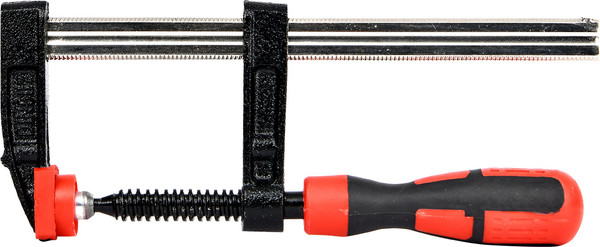 Изображение товара Струбцина Deli EDL110515Z (черный/красный)