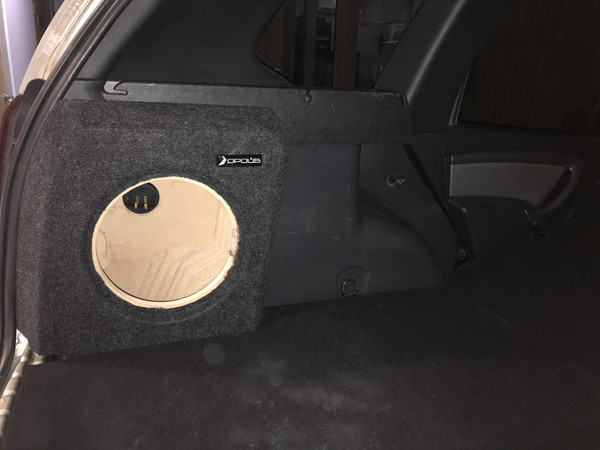 Изображение товара Корпус для сабвуфера Драйв Stels Renault Duster до рестайлинга 10"