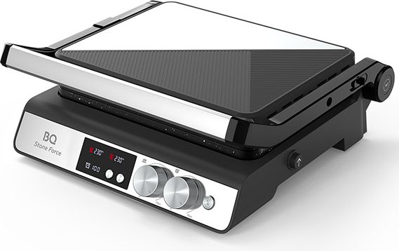 Изображение товара Электрогриль BQ GR3002 (черный/сталь)