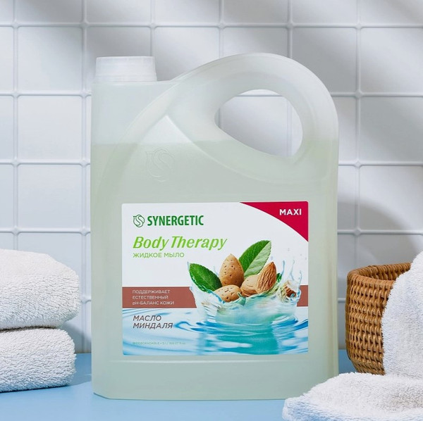 Изображение товара Мыло жидкое Synergetic Body Therapy Масло миндаля (5л)
