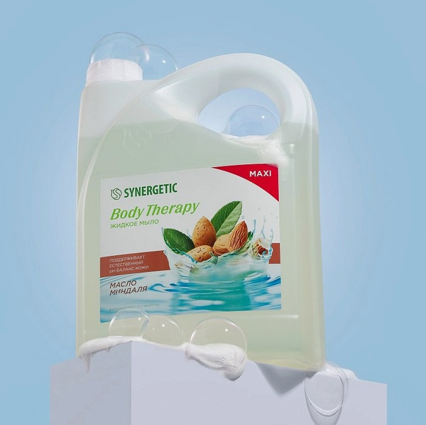 Изображение товара Мыло жидкое Synergetic Body Therapy Масло миндаля (5л)