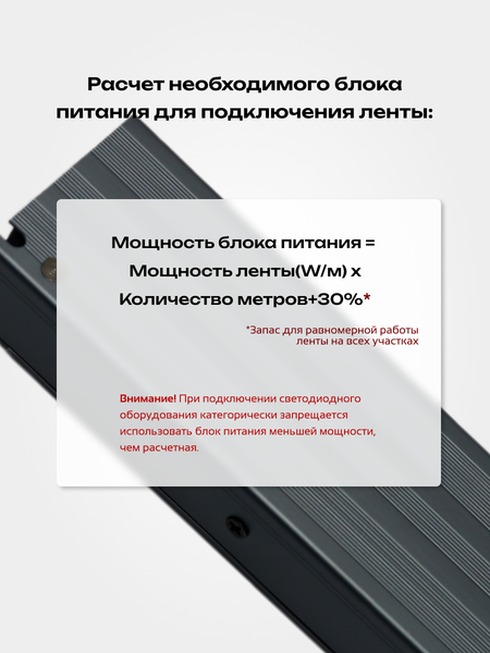 Изображение товара Блок питания для светодиодной ленты Truenergy 17751