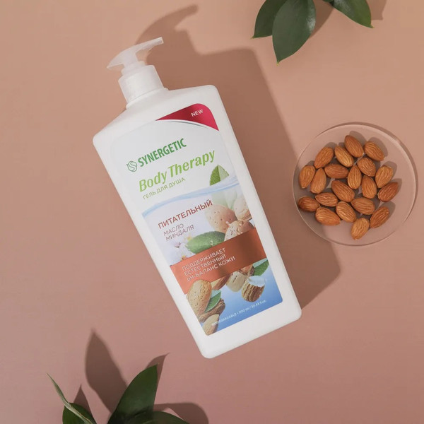 Изображение товара Гель для душа Synergetic Body Therapy Масло миндаля (900мл)