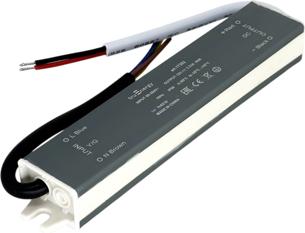 Изображение товара Блок питания для светодиодной ленты Truenergy 17302