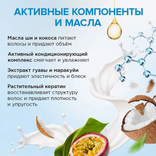 Изображение товара Бальзам для волос Synergetic Обьем и укрепление (400мл)