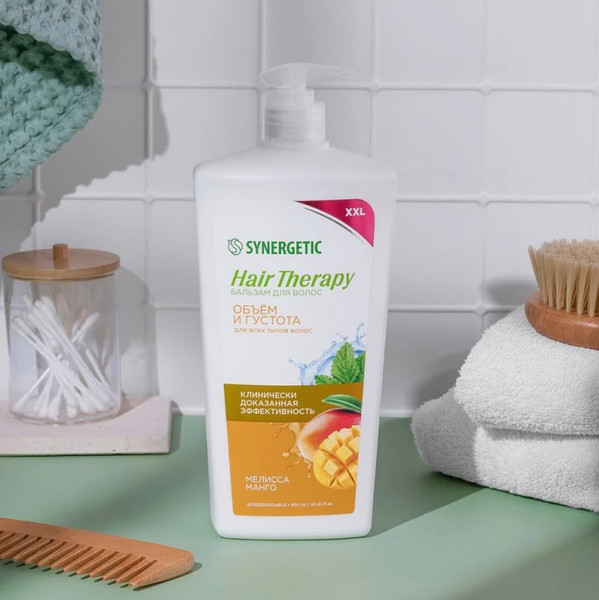 Изображение товара Бальзам для волос Synergetic Hair Therapy Объем и густота волос (900мл)