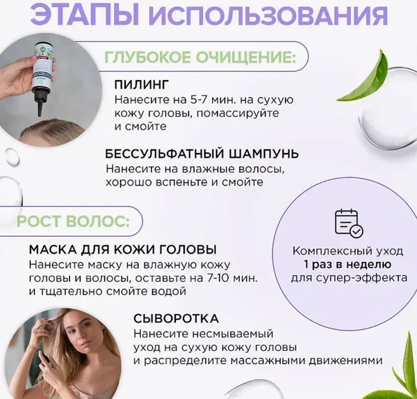 Изображение товара Пилинг для кожи головы Synergetic Глубокое очищение и тонизирование (110мл)