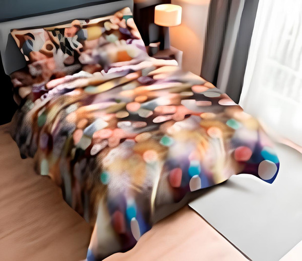 Изображение товара Комплект постельного белья Моё бельё П Евро Огни города