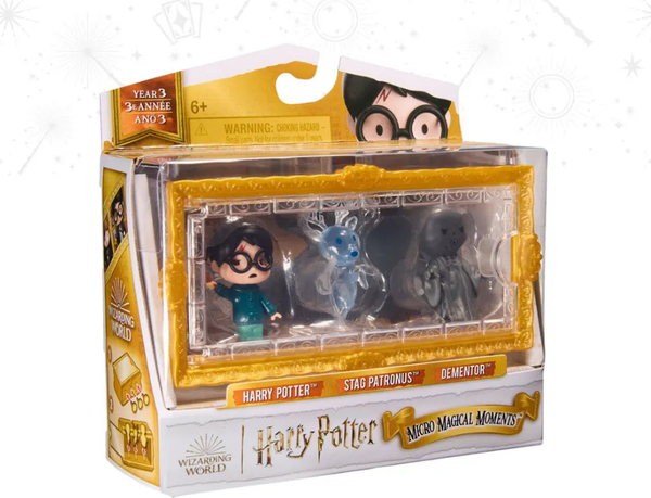 Изображение товара Набор фигурок коллекционных Spin Master Harry Potter. Гарри, Патронус, Дементор / 43661 (3шт)
