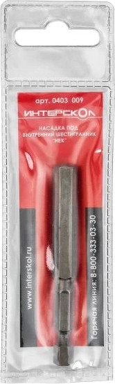 Изображение товара Бита Интерскол Hexdriver 8х70мм (0403.009)