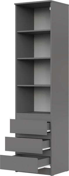 Изображение товара Стеллаж НК Мебель Stern СТЯ-1 / 72679281 (серый графит)