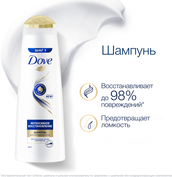 Изображение товара Набор косметики для тела и волос Dove Нежнее к твоей коже Шампунь+Гель д/душа+Дезодорант+Крем д/рук (2x250мл+50мл+50мл, с косметичкой)