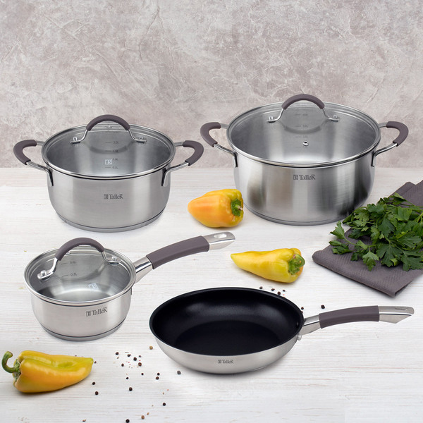 Изображение товара Набор кухонной посуды TalleR TR-11020 + доска разделочная TR-52203 в подарок