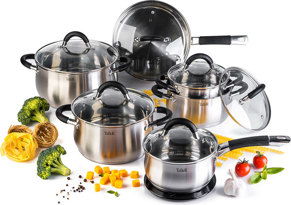 Изображение товара Набор кухонной посуды TalleR TR-11047 + набор ножей в подарок