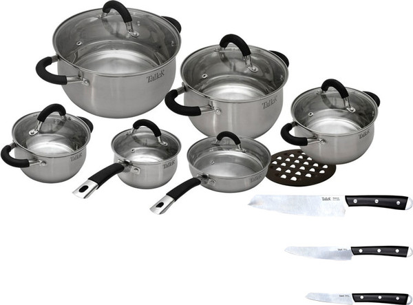 Изображение товара Набор кухонной посуды TalleR TR-11047 + набор ножей в подарок