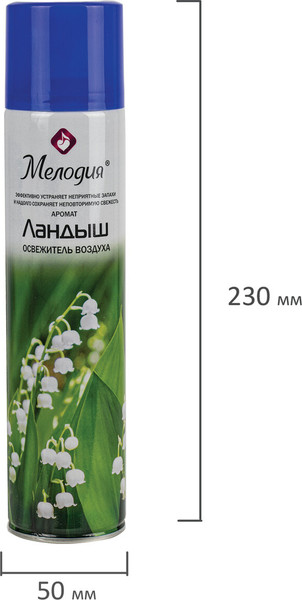 Изображение товара Освежитель воздуха Мелодия Ландыш (300мл)