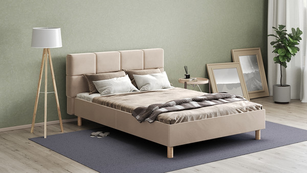 Изображение товара Полуторная кровать Mio Tesoro Letto 617 140x200  (1189 Велутто 04)