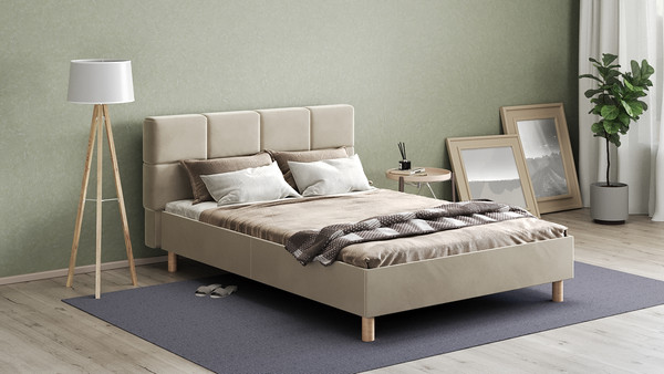 Изображение товара Полуторная кровать Mio Tesoro Letto 617 140x200 (1192 Велутто 07)