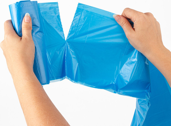 Изображение товара Пакеты для мусора Laima Ultra / 607683 (35л, 30шт, синий)