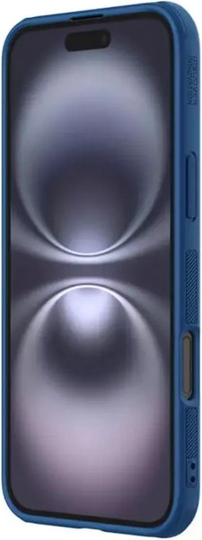 Изображение товара Чехол-накладка Nillkin Super Frosted Shield Pro для iPhone 16 (синий)