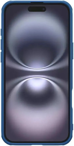 Изображение товара Чехол-накладка Nillkin Super Frosted Shield Pro для iPhone 16 (синий)