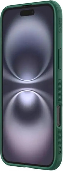 Изображение товара Чехол-накладка Nillkin Super Frosted Shield Pro для iPhone 16 (зеленый)