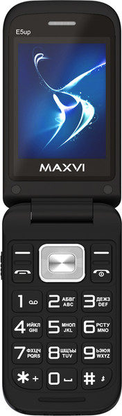 Изображение товара Мобильный телефон Maxvi E5 up (черный)