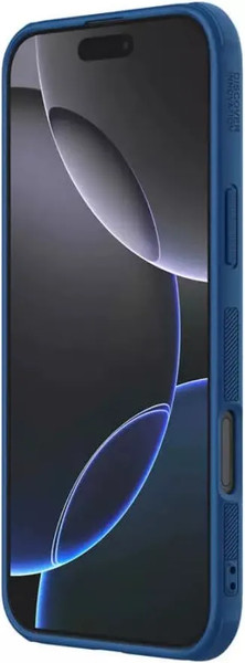 Изображение товара Чехол-накладка Nillkin Super Frosted Shield Pro для iPhone 16 Pro (синий)