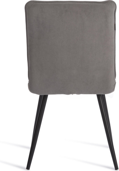 Изображение товара Стул Tetchair Sweet флок (серый/черный)