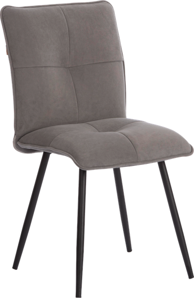 Изображение товара Стул Tetchair Sweet флок (серый/черный)